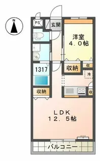 コンフォートレジデンス【205号室】の間取り