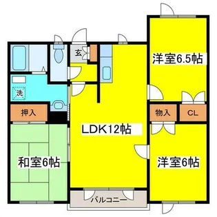 メゾンつちや【2階】の間取り