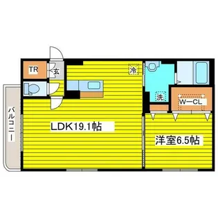 北海道札幌市東区北十五条東9丁目【マンション】の間取り