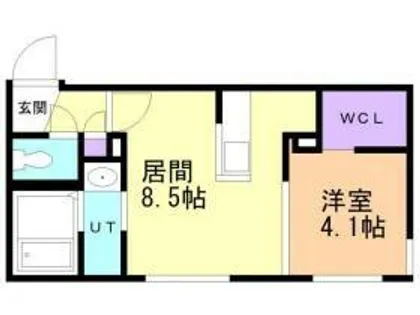 北海道札幌市東区北二十三条東6丁目【マンション】の間取り