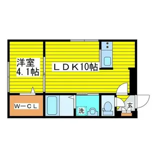 北海道札幌市東区北十四条東6丁目【マンション】の間取り