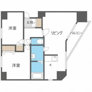 シェーンブルン宮の森【1階】の間取り