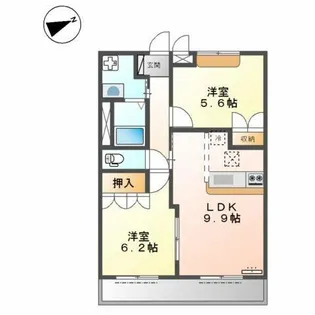 ハーフパッチ【1階】の間取り