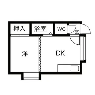 北海道札幌市東区北二十五条東16丁目【アパート】の間取り