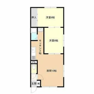 北海道札幌市東区伏古五条5丁目【アパート】の間取り