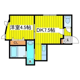 LEE SPACE 元町【2階】の間取り