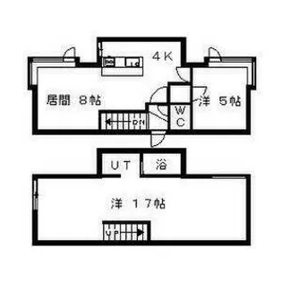 北海道札幌市東区伏古九条3丁目【アパート】の間取り