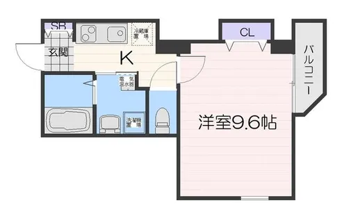 兵庫県宝塚市湯本町【マンション】の間取り
