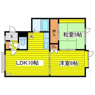 ソワレドメゾン【3階】の間取り