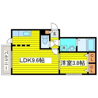 北海道札幌市東区北十五条東13丁目【マンション】の間取り