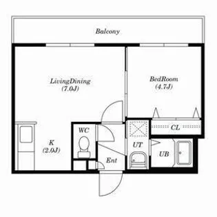 北海道札幌市東区北十七条東9丁目【マンション】の間取り
