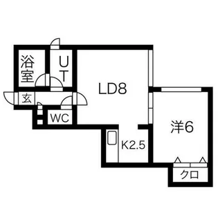 北海道札幌市東区北十四条東9丁目【アパート】の間取り