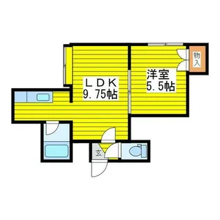 北海道札幌市東区北十一条東11丁目【アパート】の間取り