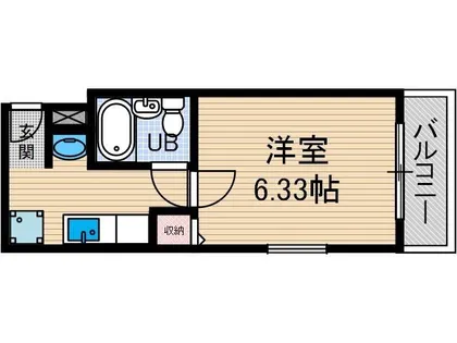 パレットマンション【1階】の間取り