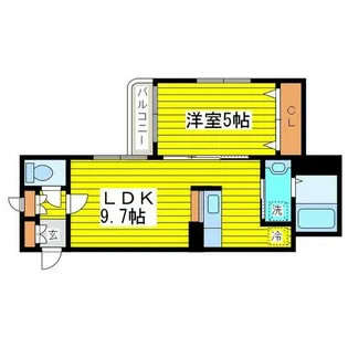 北海道札幌市東区北十二条東12丁目【マンション】の間取り