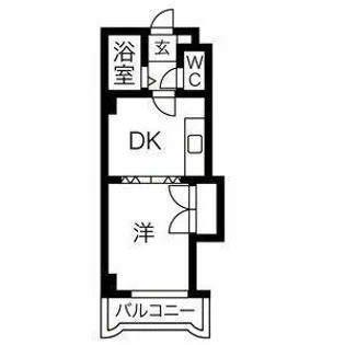 プレジール山鼻【6階】の間取り