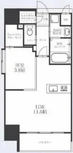 Avanti ume-kita【8階】の間取り