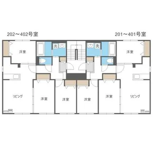 GLACIA N32【1階】の間取り