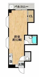 インタースペース松本2番館【2階】の間取り
