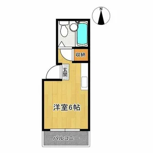 白浜ビル【2階】の間取り