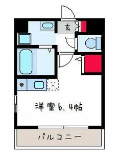 CREST八尾【2階】の間取り