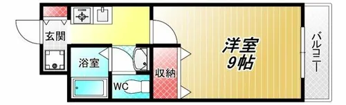 M’プラザ布施弐番館【11階】の間取り