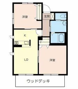ガーデンハイツ【0105号室】の間取り