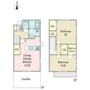 梅森坂の樹【1階】の間取り