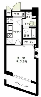 シャトーアスティナ京橋ラルゴ【4階】の間取り