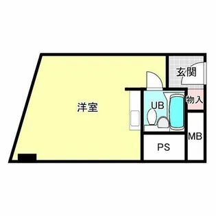 チサンマンション新大阪第8【5階】の間取り