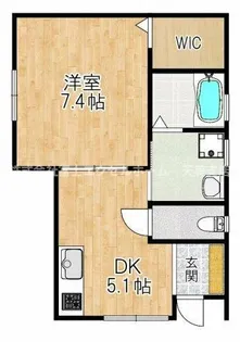 RENBO HOUSE【1階】の間取り