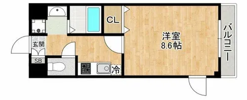 プリマベーラA棟【2階】の間取り