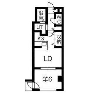 プロシード澄川【5階】の間取り