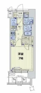 スワンズシティ大阪城北詰【3階】の間取り