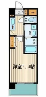 サムティ福島PORTA【2階】の間取り