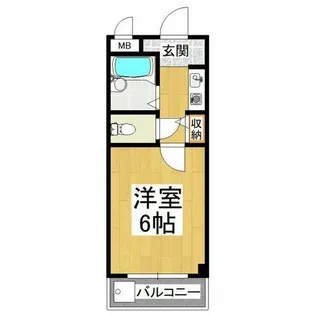 コスモビクトリー【2階】の間取り