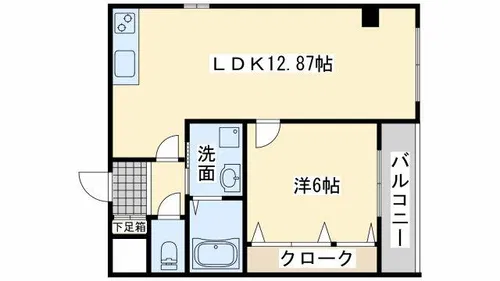 ウエムラグレース忠岡町【3階】の間取り