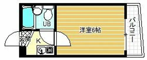 第7セイワコート【2階】の間取り