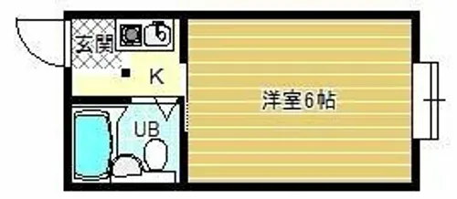 ロイヤル柏原【1階】の間取り