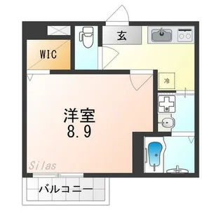 フジパレス堺中長尾Ⅲ番館【1階】の間取り