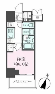 クレストコート靭公園 THE CLASS【13階】の間取り