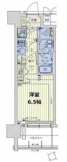 スワンズシティ大阪城北詰【7階】の間取り