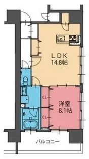 さくらHills ROKUBAN Platinum Residence【4階】の間取り