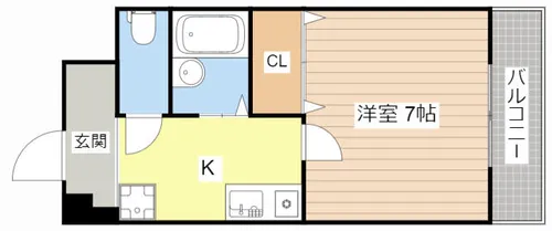 プリマヴェーラ【202号室】の間取り