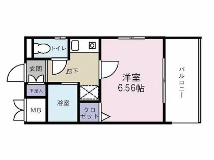 アーバン遊大橋【3階】の間取り