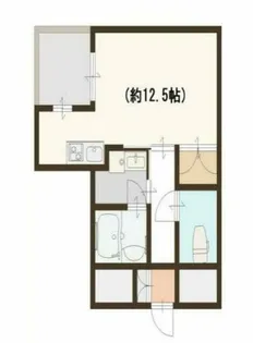 エスタブレ南森町【3階】の間取り