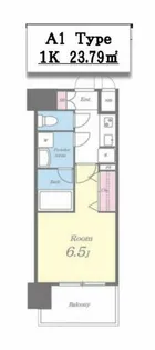 セイワパレス梅田茶屋町【5階】の間取り