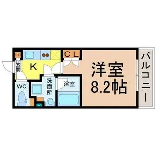 タウンライフ覚王山【2階】の間取り