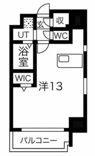 アバンティ桜宮【9階】の間取り