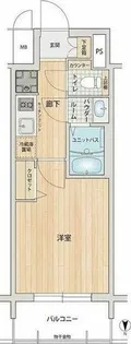 プレサンスNAGOYAシティオ【7階】の間取り